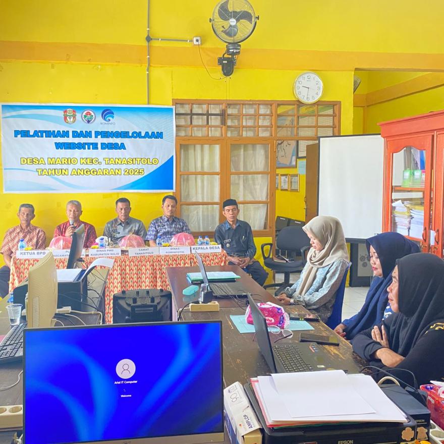 Pelatihan Situs Web Desa. Apa Manfaatnya?