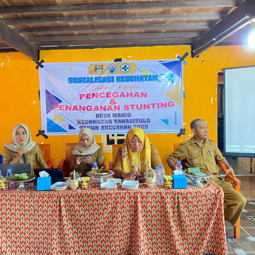 Sosialisasi Kesehatan Pencengahan dan Penanganan Stunting