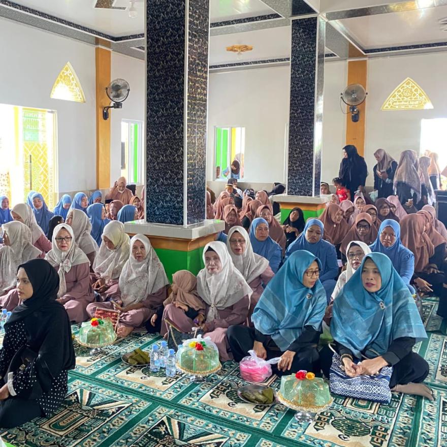 Maulid Nabi Muhammad SAW di Masjid Baiturrahim Dusun Data Orai, Desa Mario
