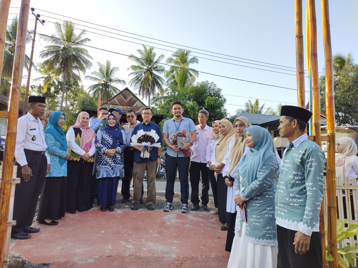 Tim Validasi Lapangan Kabupaten Sehat Kunjungi Sekretariat Pokja Desa Sehat Mario